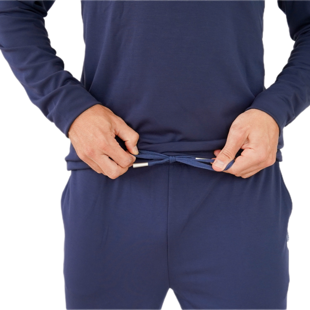 Premium Men's Sleepwear | 'Heavyweight' Set - Navy