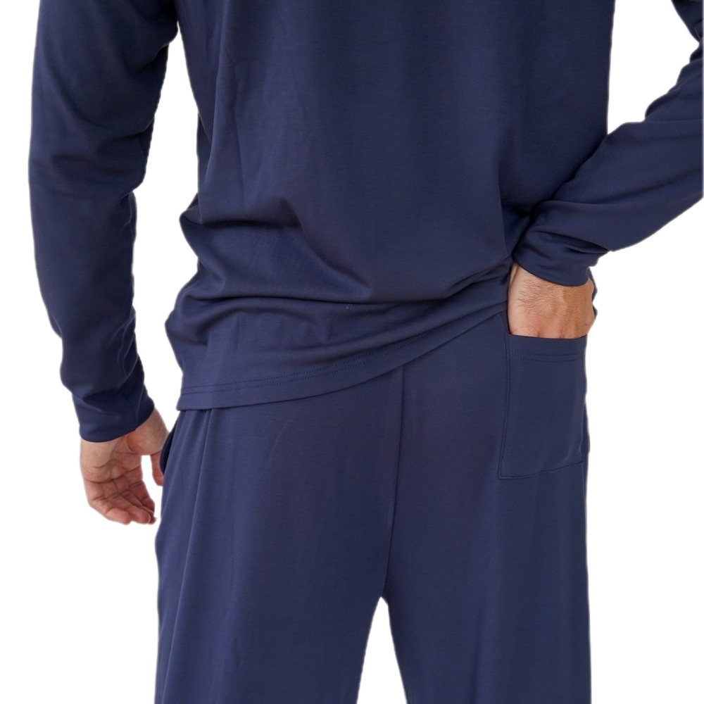 Premium Men's Sleepwear | 'Heavyweight' Set - Navy