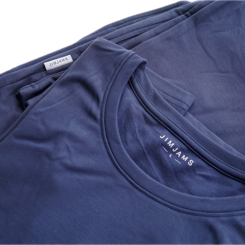 Premium Men's Sleepwear | 'Heavyweight' Set - Navy