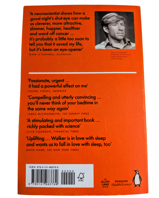 'Why We Sleep' Book by Matthew Walker